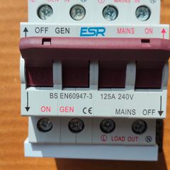 Change over switch