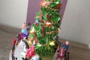 Christmas Light Up Merry Go Round