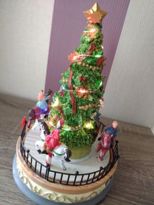 Christmas Light Up Merry Go Round
