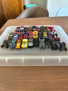 Hot wheels DC cars.