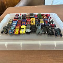 Hot wheels DC cars.