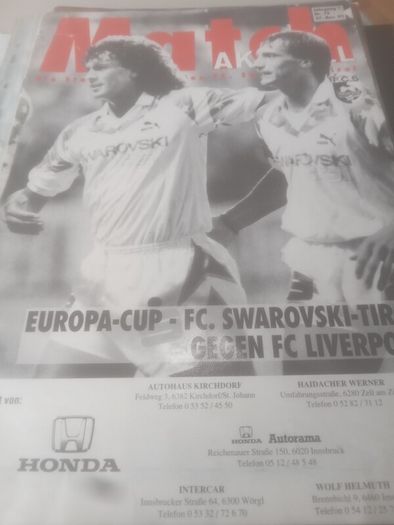 Liverpool Programmes