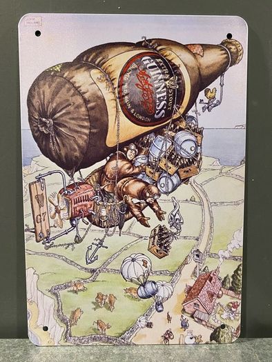 The gentle art of making Guinness Metal Signs