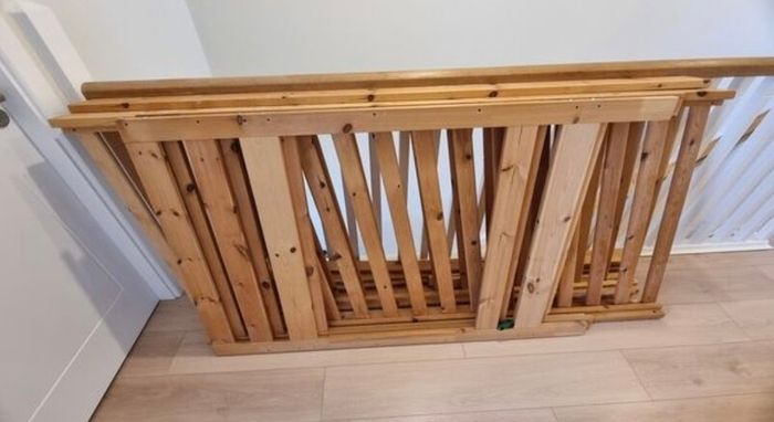 IKEA MYDAL Solid Wood Bunk Bed 90x200cm