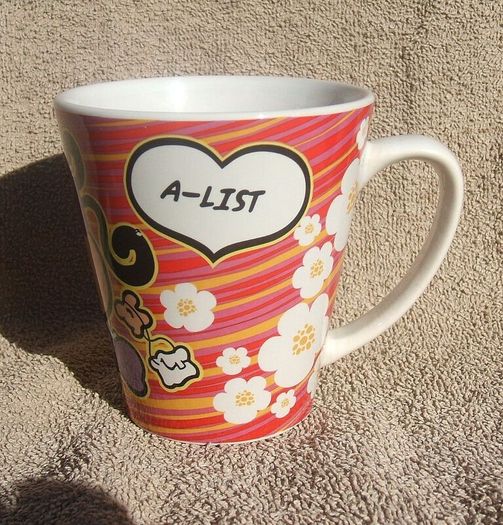A LIST (Bonbon Buddies) - a colourful girl's mug (dated 2005). Unused & excellent condition.