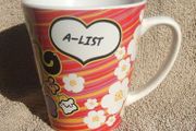 A LIST (Bonbon Buddies) - a colourful girl's mug (dated 2005). Unused &amp; excellent condition.