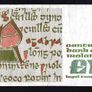 1989 Ireland IR1 Queen Medb (Maeve) Banknote Series B. Note issued 16/03/89. Serial number EDK571690 Image 2