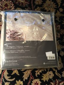 Christy Curtains, size - 66" x 72", original price- 200 pound, priced to sell.