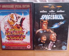 Mel Brooks Dvd Bundle Spaceballs & Blazing Saddles Spoof Comedy Movies