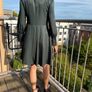 MANGO emerald dress XS Image 3