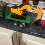 Model tractor and digger Image 2