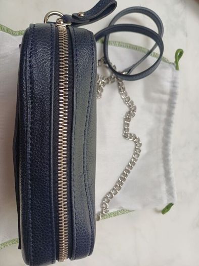 New Longchamp leather crossbody