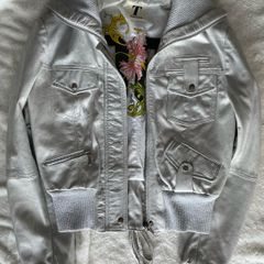Y2K authentic Italian leather jacket