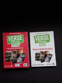 Leaving Certificate Potry Verse Higher Level  - brand new