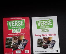Leaving Certificate Potry Verse Higher Level  - brand new