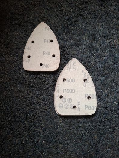 Job Lot of Sandpaper Discs & Sheets (P40, Mixed Grits, 125mm, Mouse & Orbital)