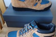 New Balance Rainier Tan Teal Boots - New in Box - UK 9/EU 43