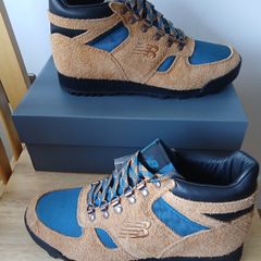 New Balance Rainier Tan Teal Boots - New in Box - UK 9/EU 43