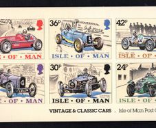 1995 Isle of Man 90th Anniversary of Motor Racing on the Isle of Man (Vintage and Classic Cars) Presentation Pack