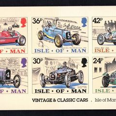 1995 Isle of Man 90th Anniversary of Motor Racing on the Isle of Man (Vintage and Classic Cars) Presentation Pack