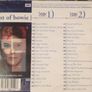David Bowie [2002] Best Of Bowie (2xCD Album) Image 2
