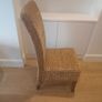 Woven dining chairs Image 2