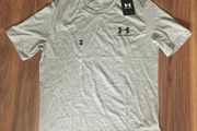 Under Armour shirt.