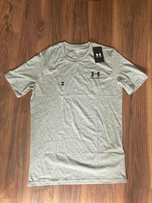 Under Armour shirt.