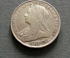 Victoria 1900 Silver Crown Lx111