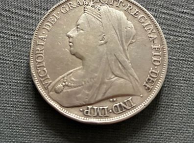 Victoria 1900 Silver Crown Lx111