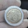 2 Reichsmark 1937 A Berlin WW2 Silver Coin third Reich (Like a mirror) Image 3