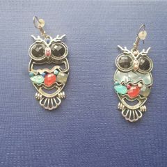 Owl earrings