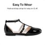 Brand New Girls' Flower Girl Party Wedding Dress Shoes - Black Image 3