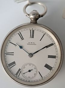 A. W Co Waltham Pocket Watch - Cooke, Dungarvan -1886c