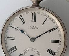 A. W Co Waltham Pocket Watch - Cooke, Dungarvan -1886c