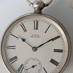 A. W Co Waltham Pocket Watch - Cooke, Dungarvan -1886c