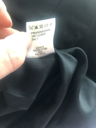 Warehouse black dress