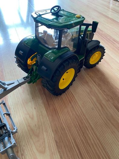 Bruder John Deere Tractor and Fliegl Slurry Tanker. Excellent Condition