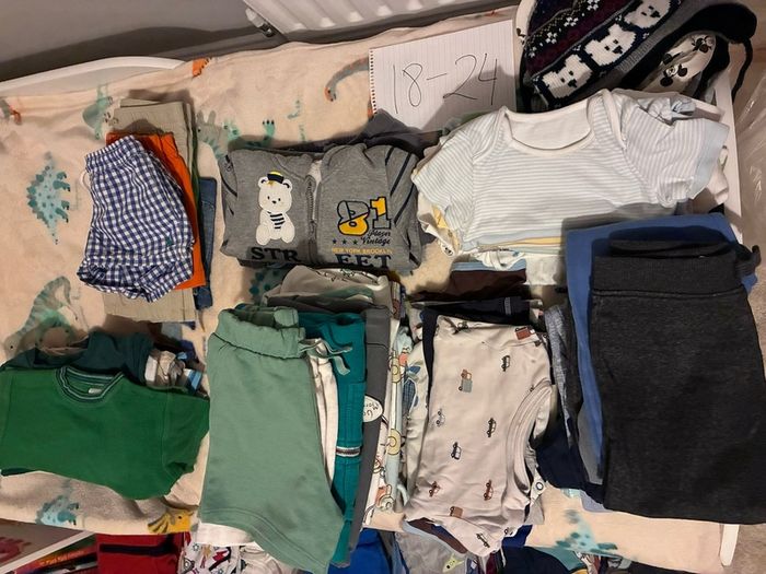 Baby boy clothes bundle 18-24 months