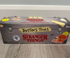 Funko Stranger Things Dustin 828 Toolbox Target Limited Edition Exclusive with Tee Vaulted