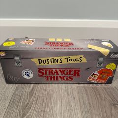 Funko Stranger Things Dustin 828 Toolbox Target Limited Edition Exclusive with Tee Vaulted