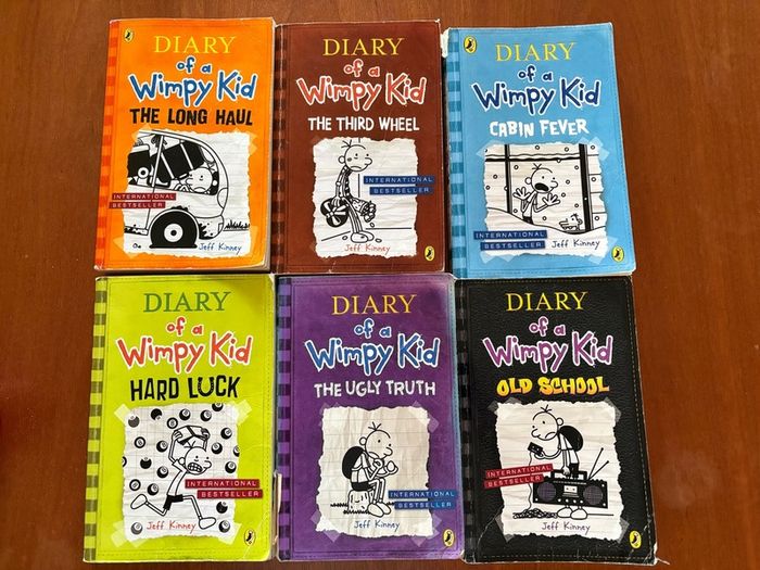 Diary of a Wimpy Kid Bundle  6 Books