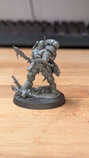 Warhammer 40k Lieutenant with Combi Weapon