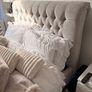 double bed frame with mattress Image 2