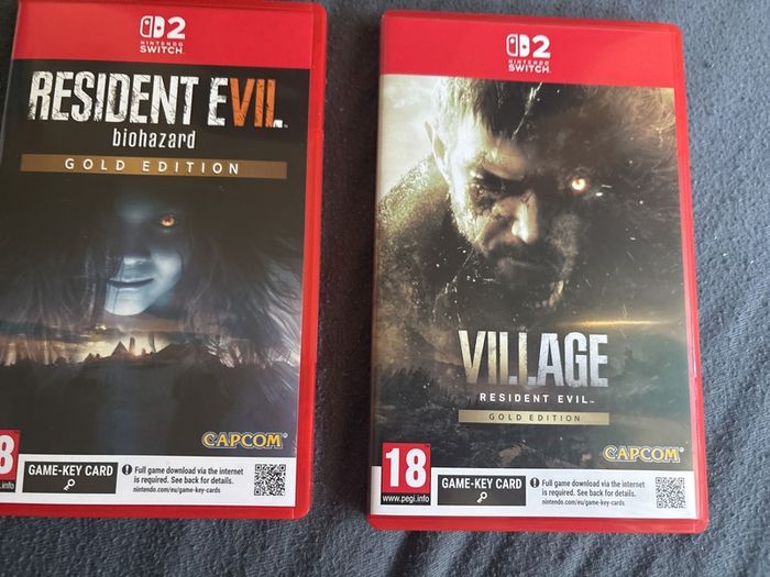 Resident Evil  7 Biohazard + 8 Village Nintendo Switch 2 Edition