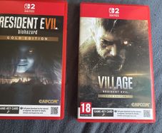 Resident Evil  7 Biohazard + 8 Village Nintendo Switch 2 Edition