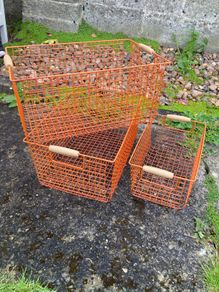 3 storage baskets