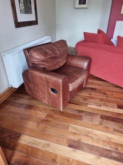 Leather Recliner Chair