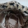 Fur hat new leopard print adult Image 4