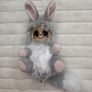 Bush Baby World Dreamstars Soft Mimi Easter bunny Used Left ear almost NOT mooving approx. 12 cm. Please see photos Image 2
